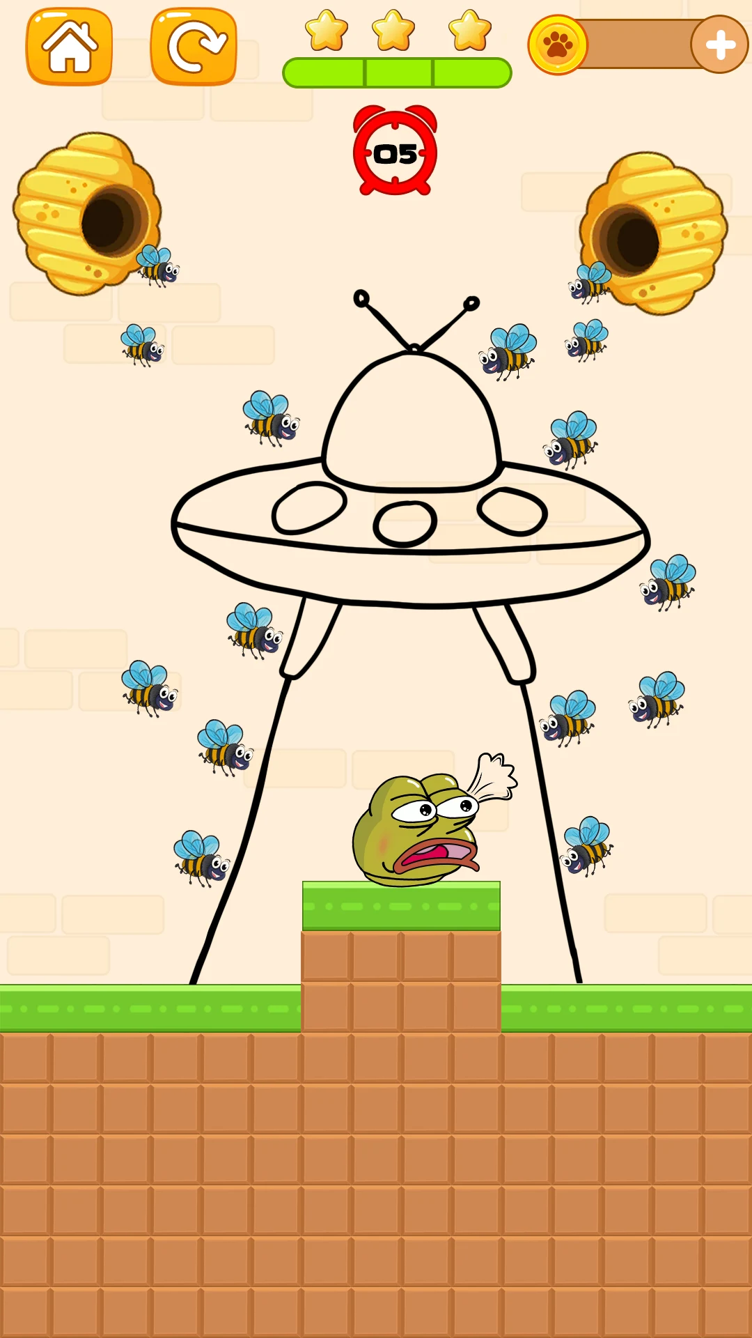 Draw to Save: Dog Puzzle screenshot
